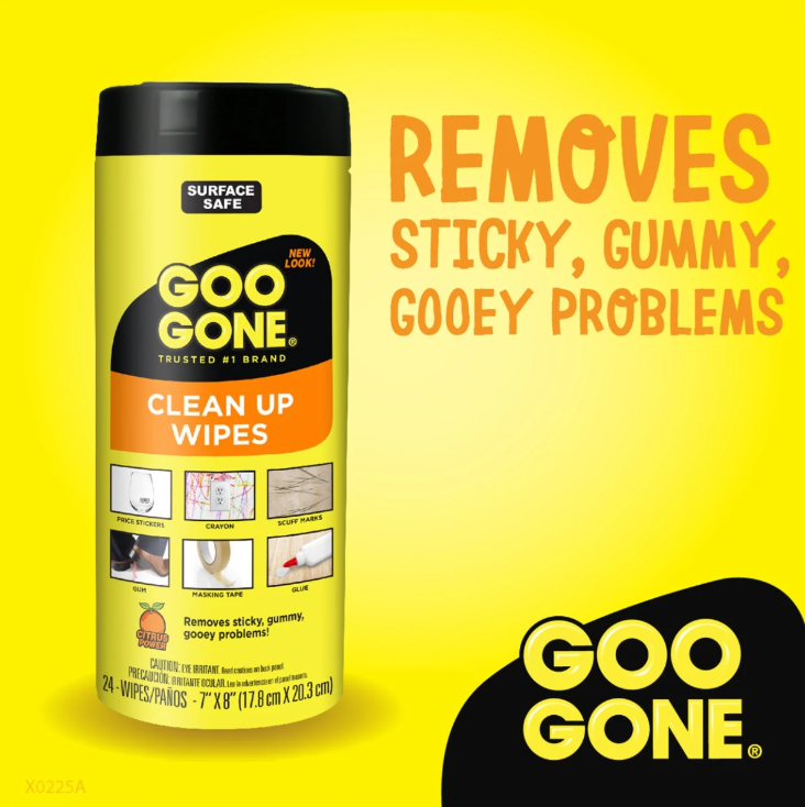 Toallas para Remover Pegamentos Goo Gone