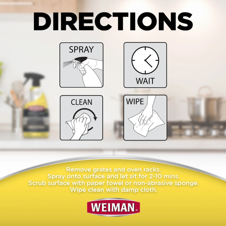 Limpiador para Horno y Parrilla Weiman