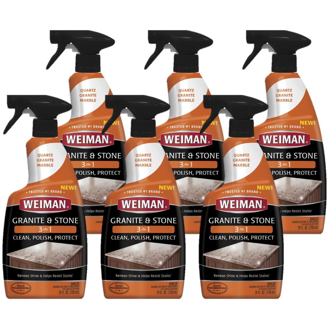 Weiman Granito y Piedra - Limpia, Pule y Protege 710ml