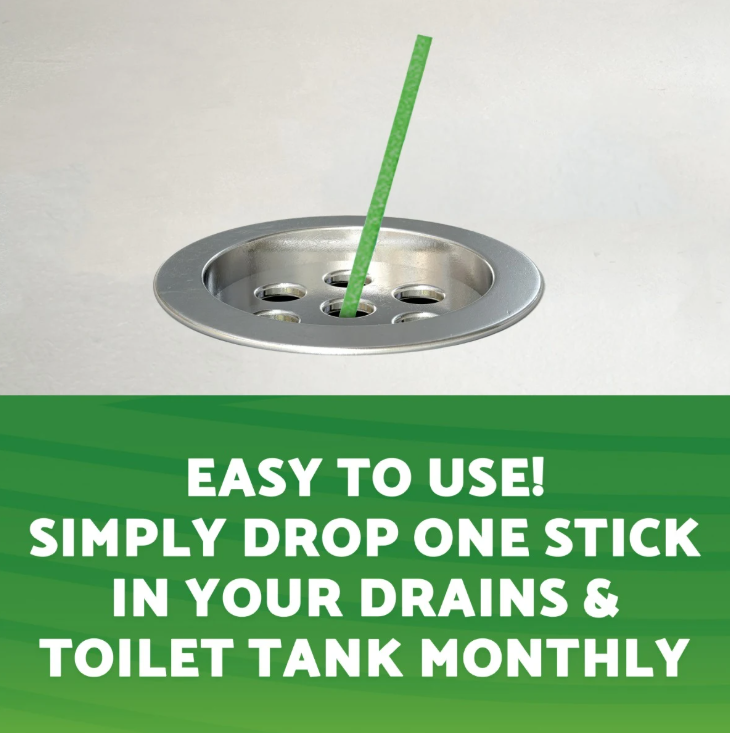 Tiras para Tanque Septico con Aroma Fresco Green Gobbler
