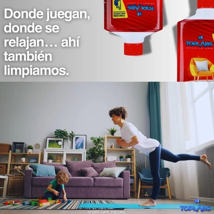 Limpiador de Alfombras Espuma Sin Jabón